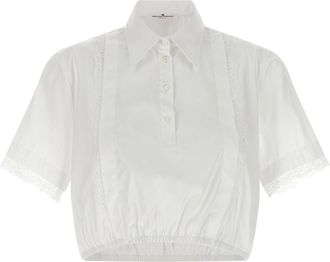 Ermanno Scervino Lace Insert Shirt