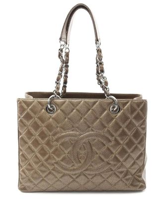 Chanel 2011 Metallic Caviar Grand Shopping tote bag - women - Caviar Leather - One Size - Brown
