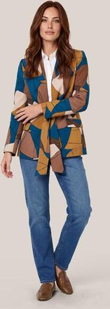 Mart Visser Hannah Print Blazer Petrol / Multi