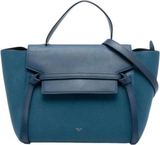 Celine Pre-owned Handbags, female, Blue, Size: ONE SIZE Pre-owned Vintage Handbag