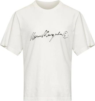 Maison Margiela Mujer, Camisetas, Blanco, Talla: S