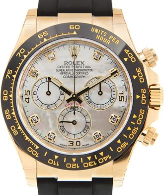 Rolex Cosmograph Daytona Chronograph Automatic Diamond Mens Watch 116518 MDR