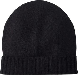 Kujten Tom Beanie - Dames - Hoeden - Zwart - ONE Size - Wol - Accessoires