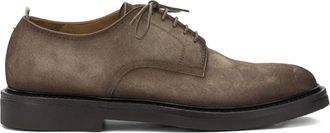Officine Creative lace-up shoes - men - Calf Suede/Calf Leather/Rubber - 43 - Brown