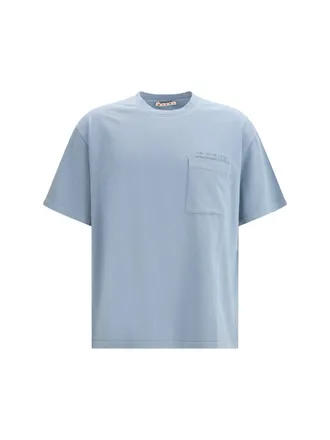 Marni Cotton Jersey T-Shirt - Blue