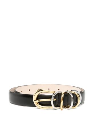 D&eacute;hanche Hollyhock belt - women - CALFSKIN - M - Black