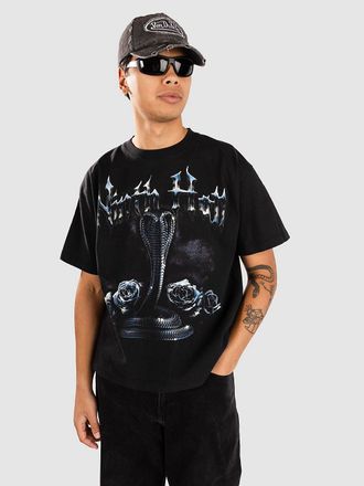 Ninth Hall Not So Subliminal Cropped T-Shirt zwart
