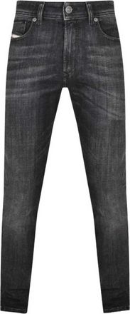 Diesel Heren 1979 Sleenker Faded Skinny Jeans (Zwart)