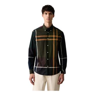 Barbour Msh5871 Overhemd met ruitpatroon - Heren - Overhemden - Veelkleurig - Maat: XL Katoen