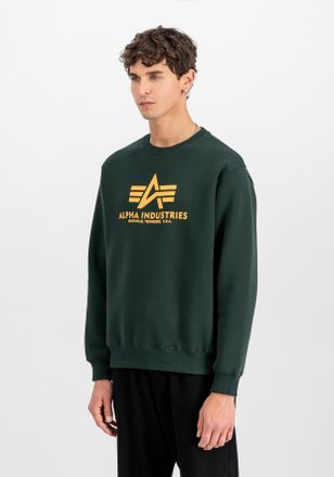 Alpha Industries Basic Sweater, Baumwollmischung, regular fit