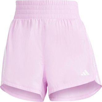 adidas (WMNS) adidas Pacer Training 3-Stripes Woven High-Rise Shorts Asia Sizing Pink IS1665