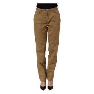 Plein Sud Mujer, Pantalones, Marr&oacute;n, Talla: L