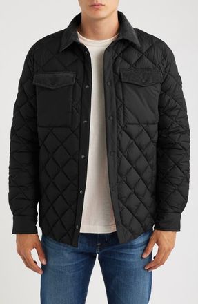 Save The Duck Firmin Water Resistant Quilted Puffer Jacket in Black at Nordstrom, Size X-Large