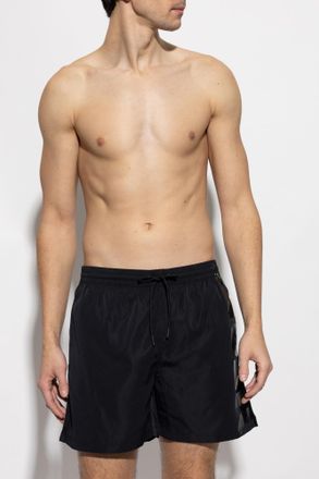Diesel Swim Shorts RIO-41-D-CORE, Mens, Black