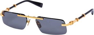 Balmain Pierre II Zonnebril - unisex - Zonnebrillen - Geel - 58 MM - Accessoires