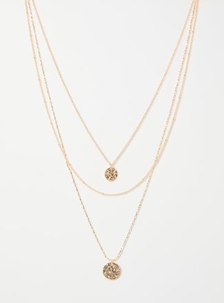 Simons Womens Multi-strand boho necklace