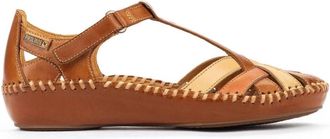 Pikolinos Bruin Mix Damesandaal - Vallarta - Dames - Sandalen - Bruin - 40 EU - Schoenen