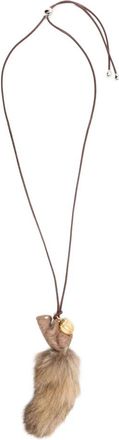 Yvmin Eekhoorn Ketting - Dames - Kettingen - Bruin - ONE Size - Accessoires