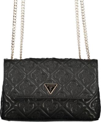 Guess Nero Polyurethane Womens Womens Bag