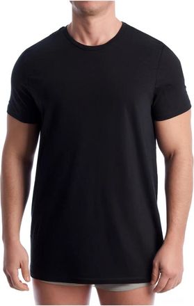 Calvin Klein Katoenen Stretch T-shirt Pack - Heren - T-shirts - Zwart - M - Katoen - Tops