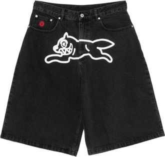 Icecream Pantaloncini cargo in denim gelato