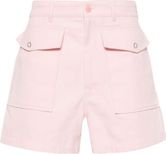 Acne Studios twill shorts - men - Polyester/Cotton/Cotton - 48 - Pink