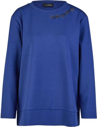 Doris Streich Sweatshirts - Dames - Sweatshirts - Blauw - 7XL - Hoodies & sweatvesten
