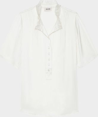 Zadig&Voltaire Topher Satin Blouse