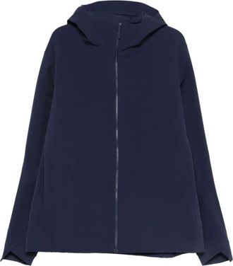 Veilance hooded zip-up jacket - Blue