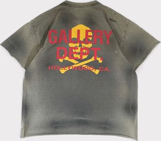 Gallery Dept. Mens. Zip Tee Black - Size Small