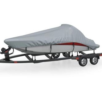 vidaXL Cubierta De Barco Funda De Barco Gris Largo 427-488 Cm Ancho 173 Cm Vidaxl