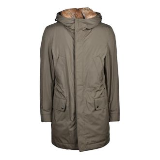 Paul & Shark Jassen, Heren, Groen, 6Xl, Leer, Giaccone