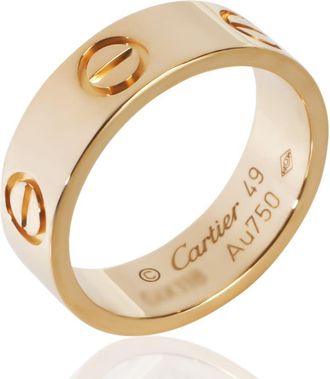 Cartier Pre-Owned Cartier Yellow Gold Love Ring