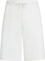 Brunello Cucinelli French terry Bermuda shorts in Off-White at Nordstrom, Size X-Small Eu