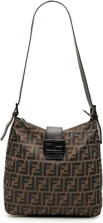 Fendi Pre-owned Fendi Zucca Canvas Shoulder Bag Ladies DIOF0C4W7PPDWXP7