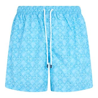 Fedeli Beachwear, male, Blue, Size: 3XL Madeira Airstop Swim Shorts
