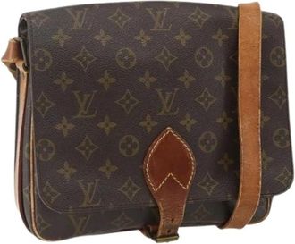 Louis Vuitton Pre-owned Cross Body Bags, female, Brown, Size: ONE SIZE Pre-owned Vintage Cross Body Bag