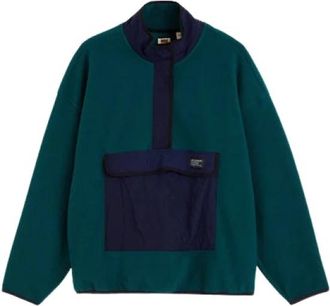 Levi's Polar Fleece Mock Neck - Heren - Vesten met rits - Veelkleurig - XL - Hoodies & sweatvesten