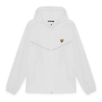 Lyle & Scott Gestreept Track Jacket - Heren - Jassen - Wit - Maat: XL