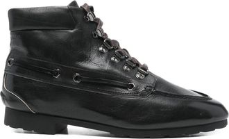 Bally Perseval W - Dames - Veterlaarzen - Zwart - 41 EU - Leer - Schoenen