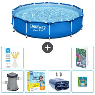 Bestway Piscina Bestway Steel Pro Redonda - 366x76 Cm - 7-piezas S181