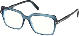 Tom Ford Optical Frame - Dames - Brillen - Blauw - 54 MM - Accessoires