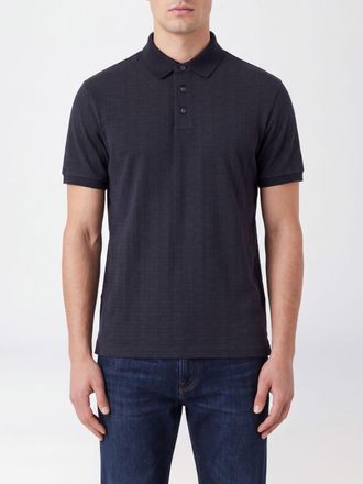 Emporio Armani Polo a maniche corte in piqu&eacute; di cotone