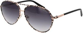 Guess Zwarte Aviator Zonnebril met UV-bescherming - Dames - Zonnebrillen - Zwart - ONE Size - Accessoires
