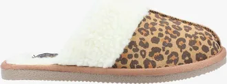 Hush Puppies Womens Hush Puppies ARIANNA Womens Suede Mule Slippers Multi - Size: 4