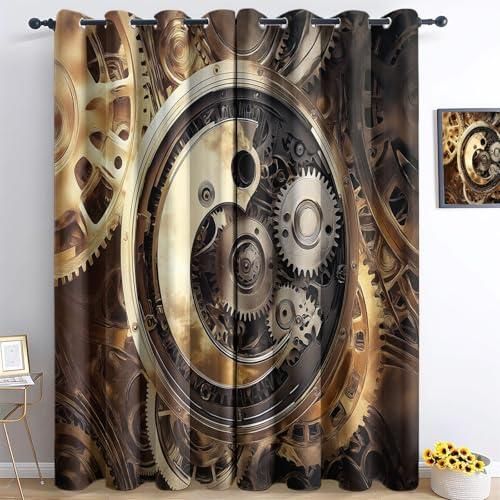 Tringle à Rideau Loop Umbra - Réglable 107-305 Cm, Noir Mat | Design Moderne Avec Support Intégré