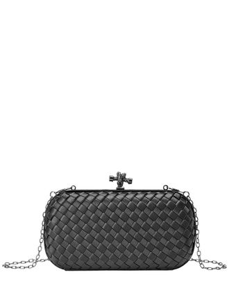 Tiffany & Fred Woven Satin Clutch Crossbody Clutch