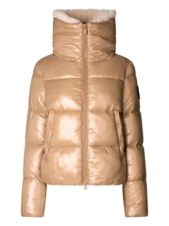 Save The Duck Moma puffer jacket - women - Recycled Nylon - 3 - Neutrals