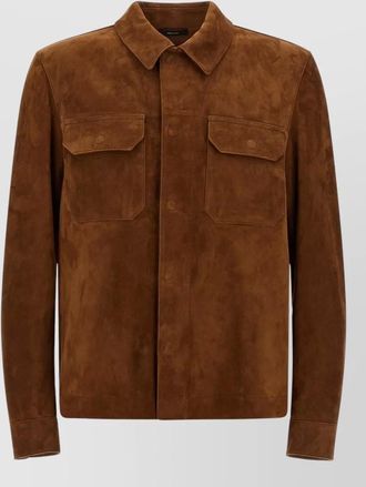 Tom Ford suede shirt jacket