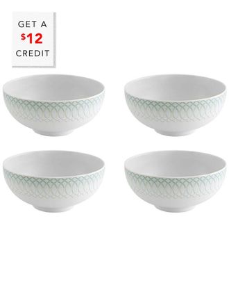 Vista Alegre Venezia Soup Bowls (Set Of 4) With $12 Credit